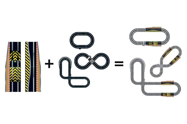 Scalextric C8511 Track extension pack 2 - 2
