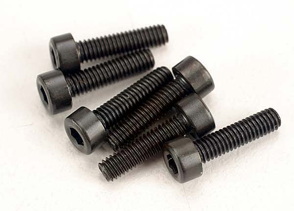 Traxxas 3229 Screws, 2.5x10mm cap-head machine (hex drive) (6)