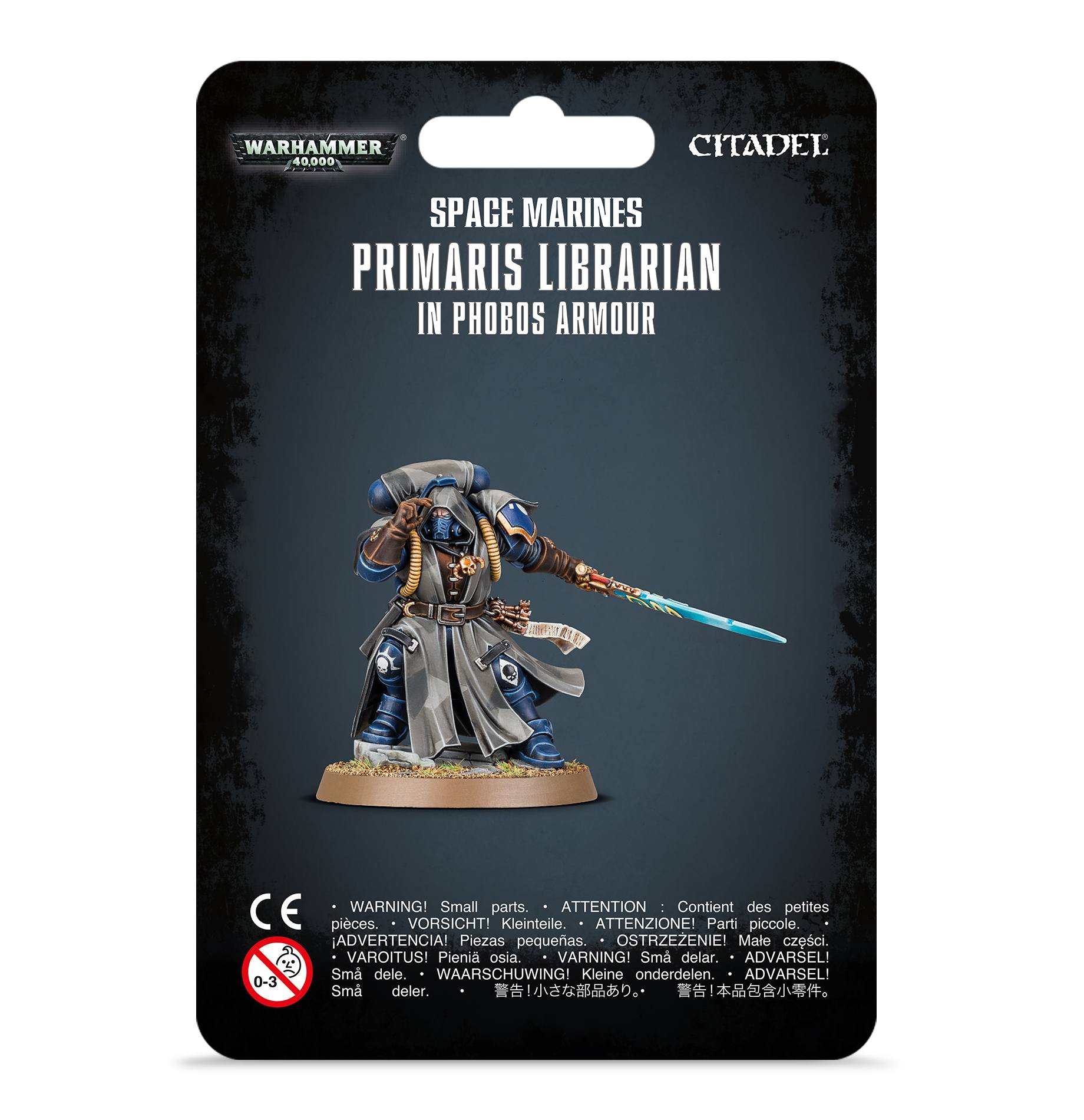 Warhammer 48-67 Space Marines: Primaris Lieutenant in Phobos Armour