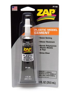 ZAP PT-104 Plastic Model Cement