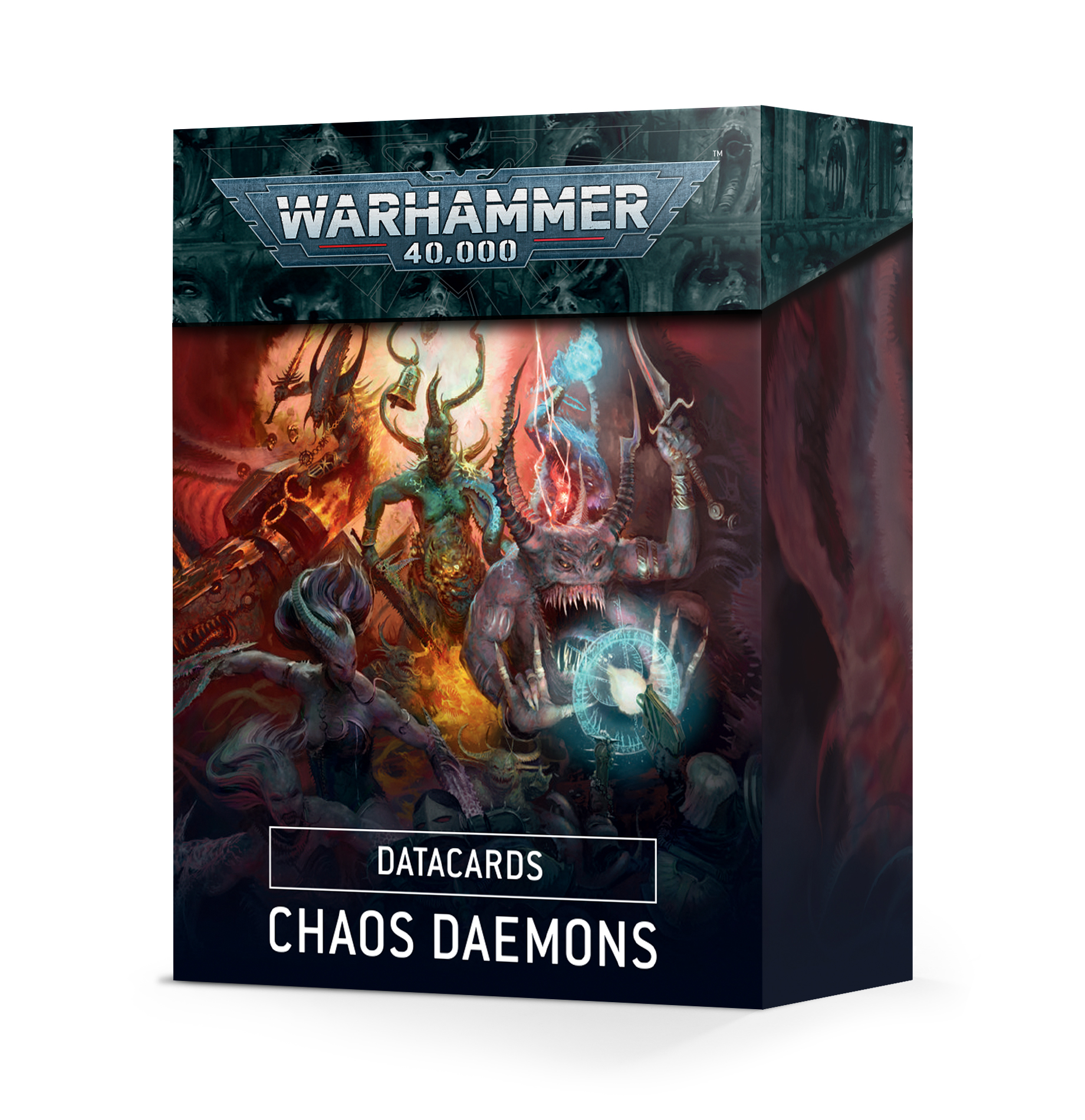 Warhammer 97-04 Chaos daemons datacards (9th edition)