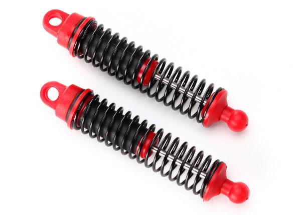 Traxxas 7660 Shocks, oil-filled (assembled with springs) (2)
