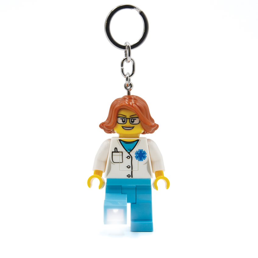 LEGO Iconic Naislääkäri avaimenperä led-valolla