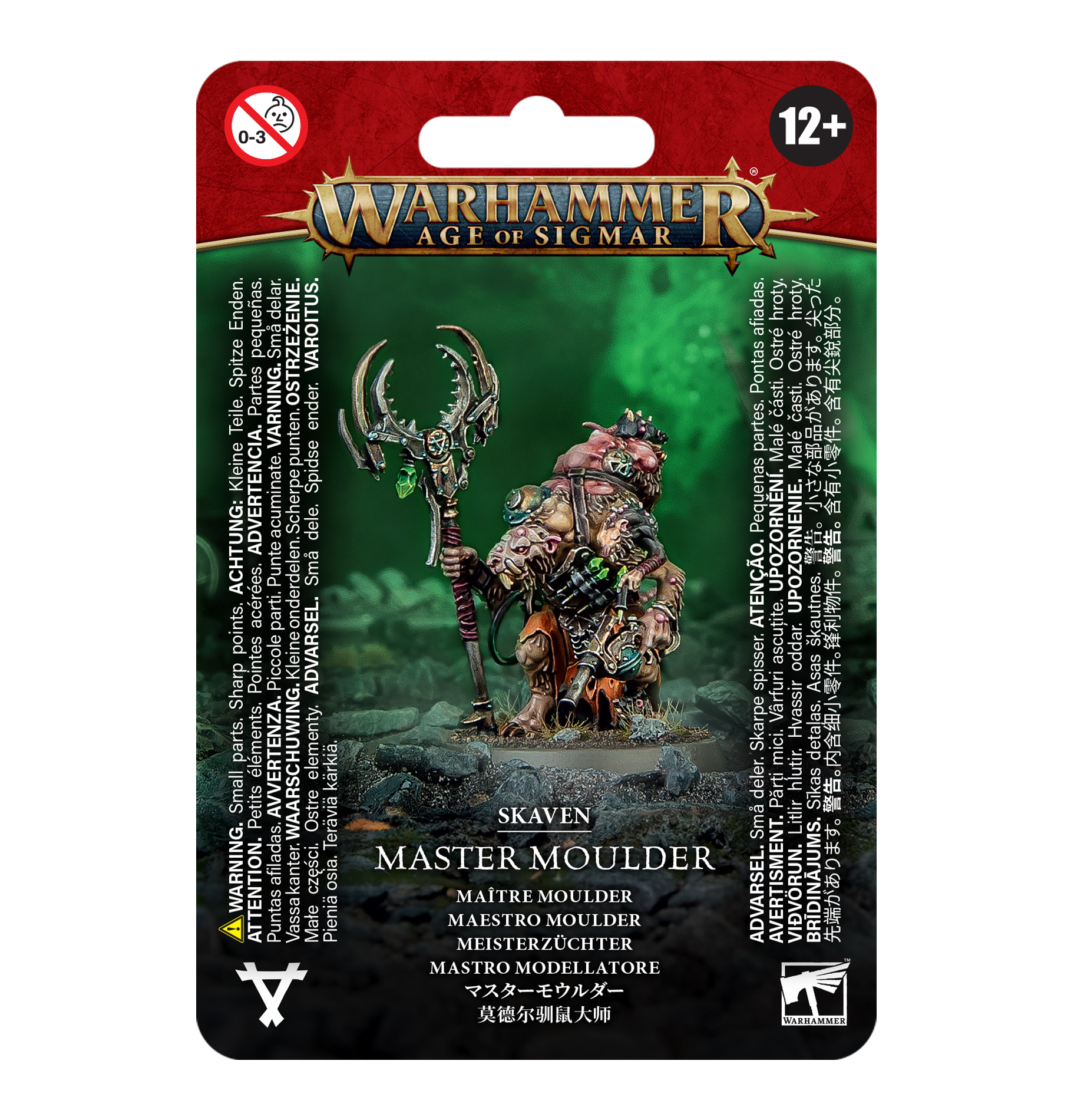 Warhammer 90-40 Age of Sigmar Skaven: Master Moulder