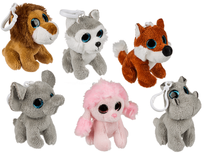 Big eyed plush animal