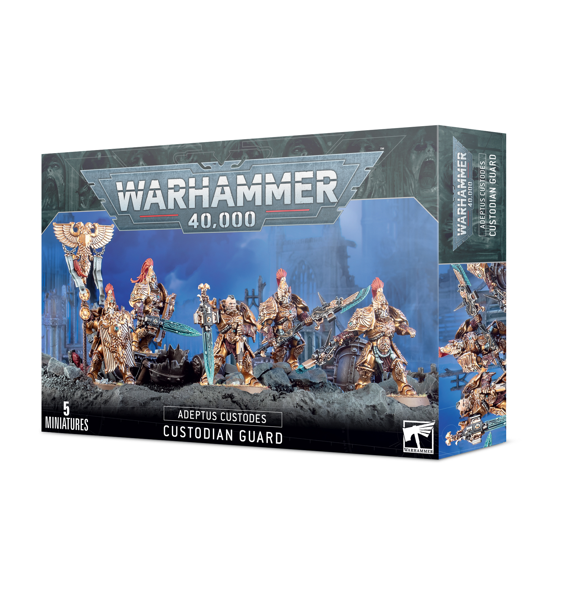 Warhamer 01-07 Custodian Guard Squad