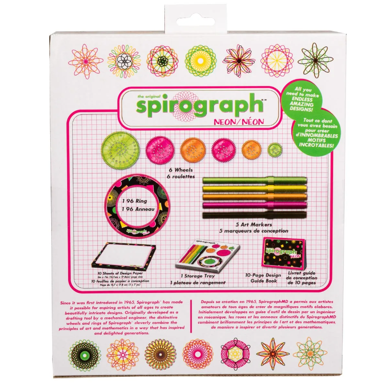 The original Spirograph Neon - Robbis Hobby Shop