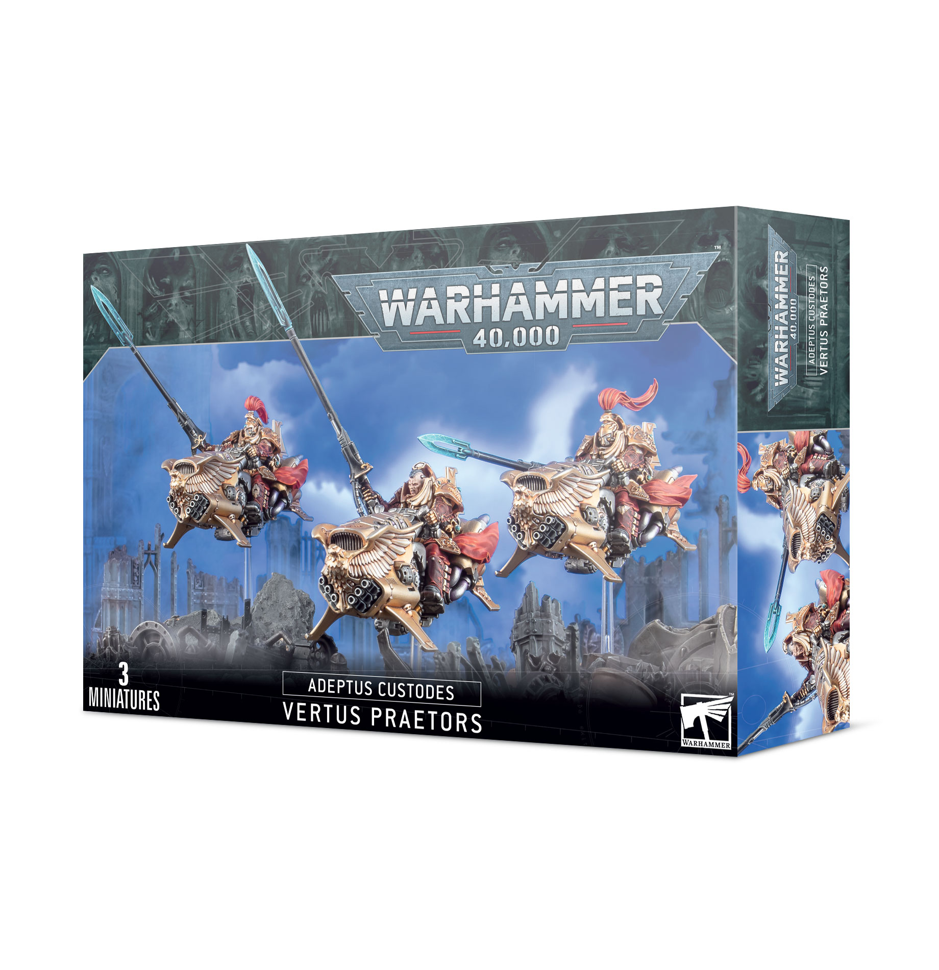 Warhamer 01-12 Adeptus Custodes: Vertus Praetors