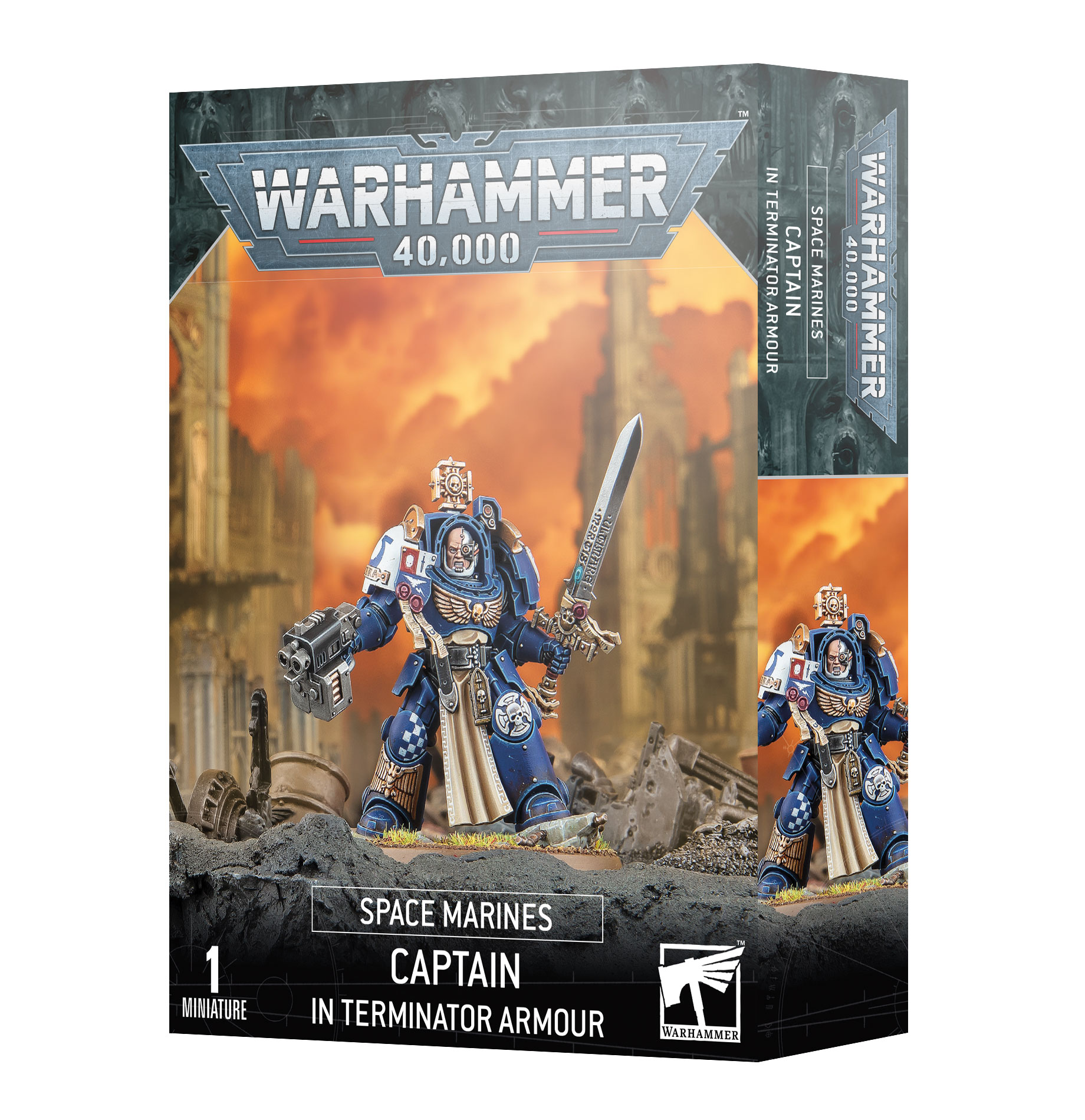 Warhammer 48-92 Space Marines: Captain in Terminator Armour