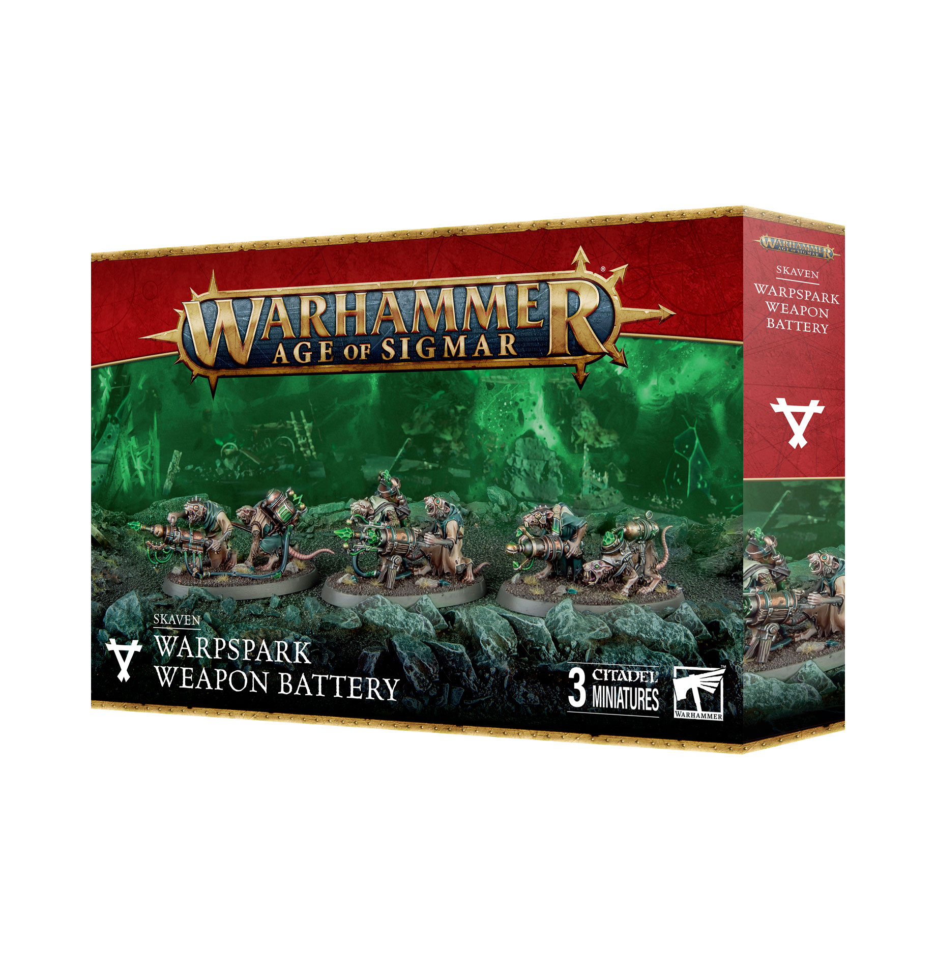 Warhammer 90-45 Age of Sigmar Skaven Warpspark Weapon Battery