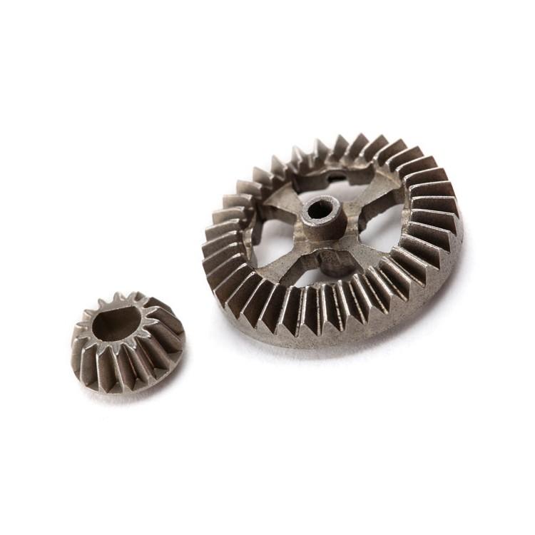 Traxxas 7683 Ring gear, differential/ pinion gear, differential (metal)