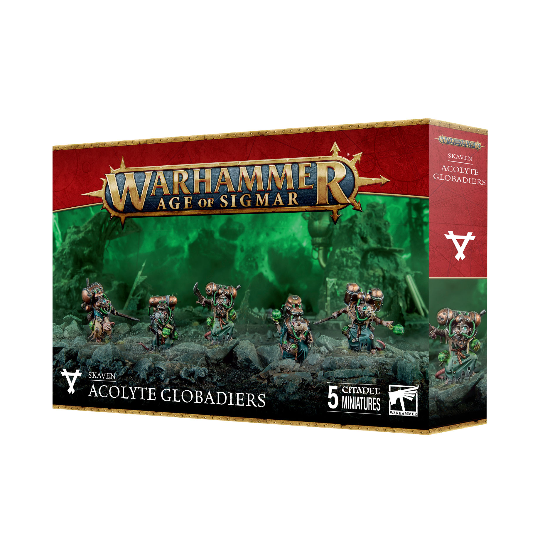 Warhammer 90-47 Age of Sigmar Skaven Acolyte Globadiers