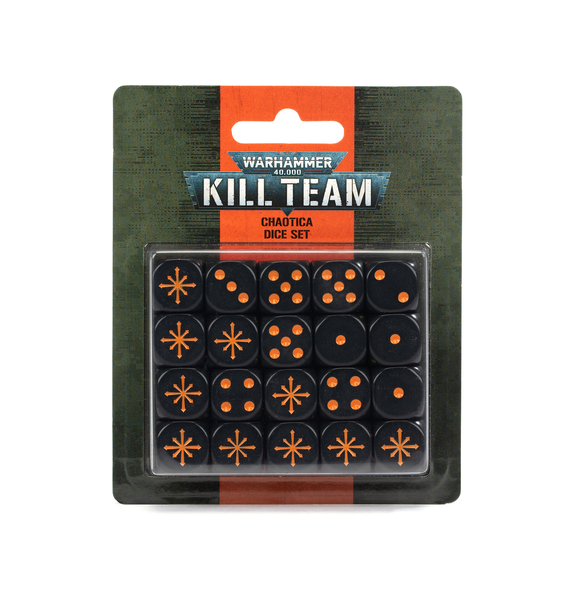 Warhammer 102-82 Kill Team Chaotica Dice Set