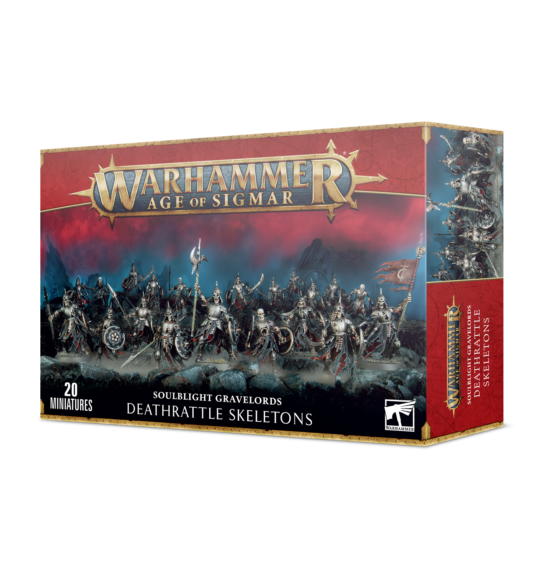Warhammer 91-42 Age Of Sigmar: Deathrattle Skeletons