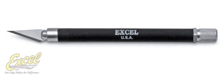Excel 16020 veitsi K18 Musta pehmeä