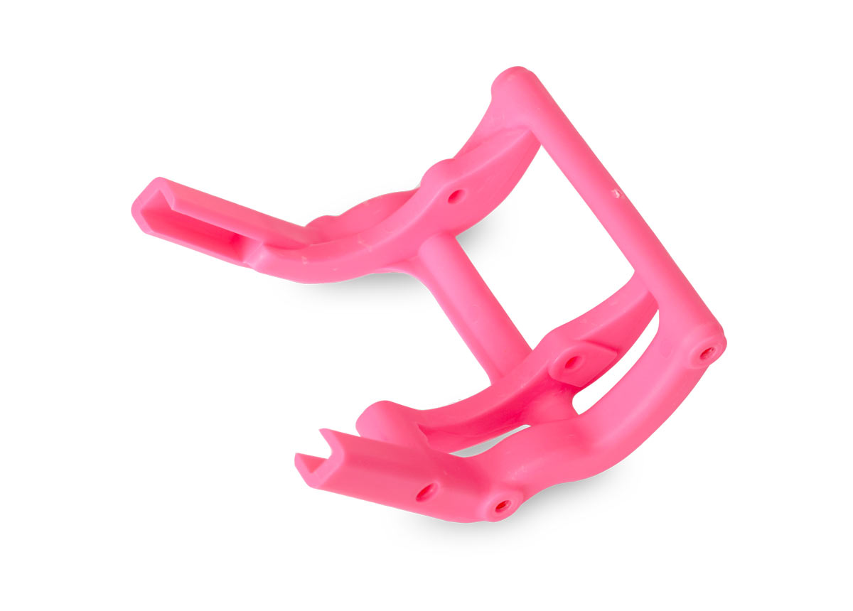 Traxxas 3677P  Wheelie bar mount (1) / hardware (pink)