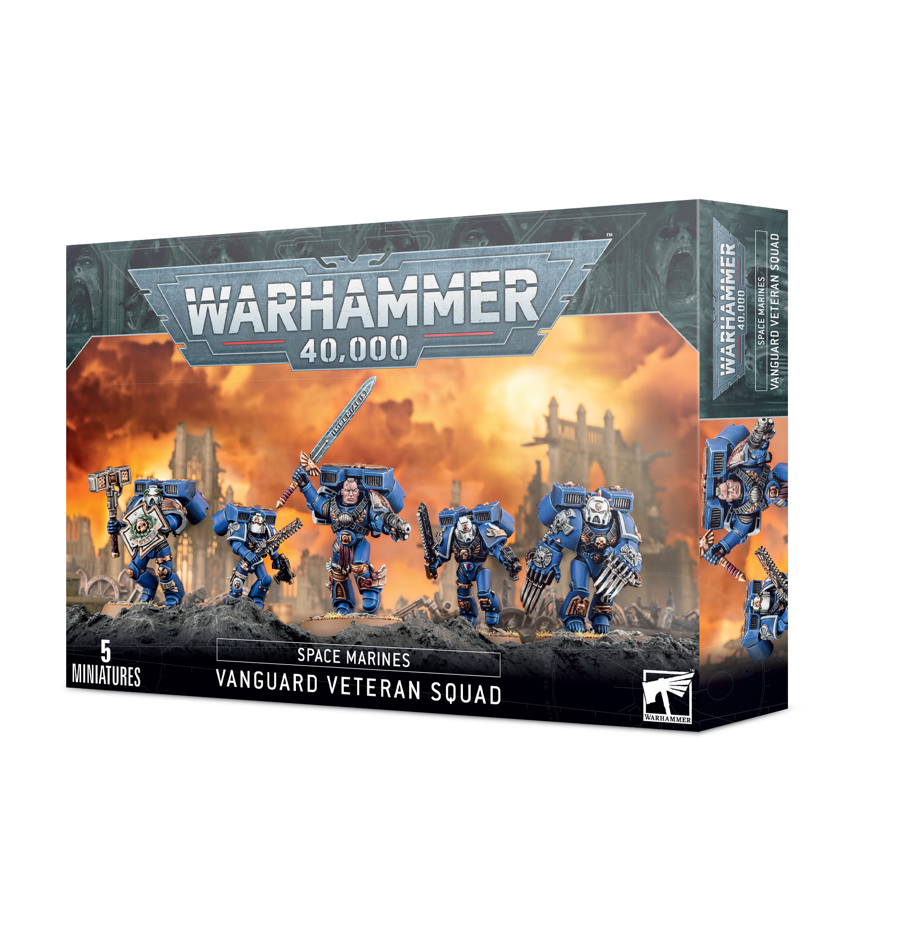 Warhammer 48-18 Space Marines: Vanguard Veteran Squad