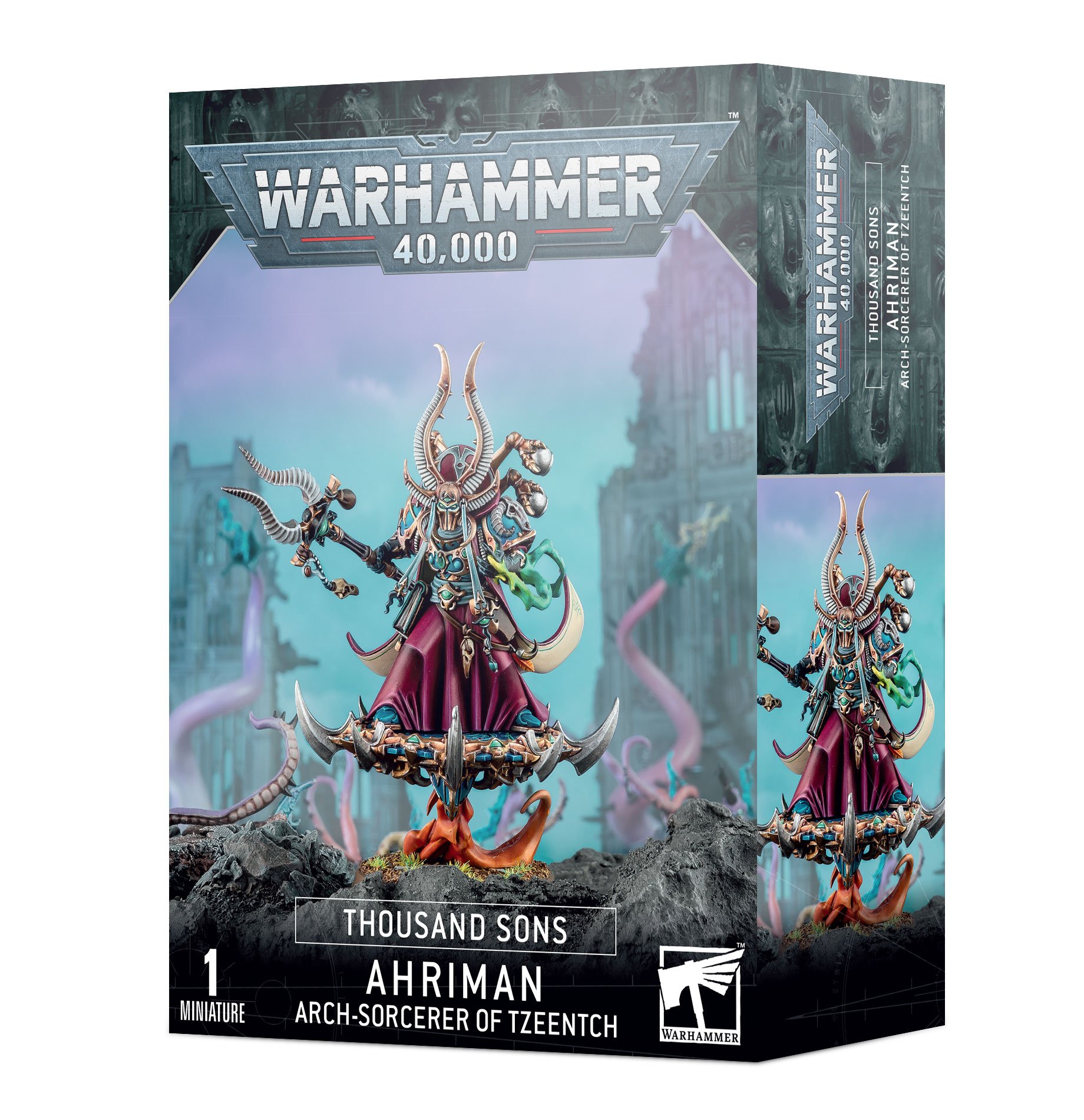 Warhammer 43-38 Thousand sons: Ahriman Arch-Sorcerer Of Tzeentch