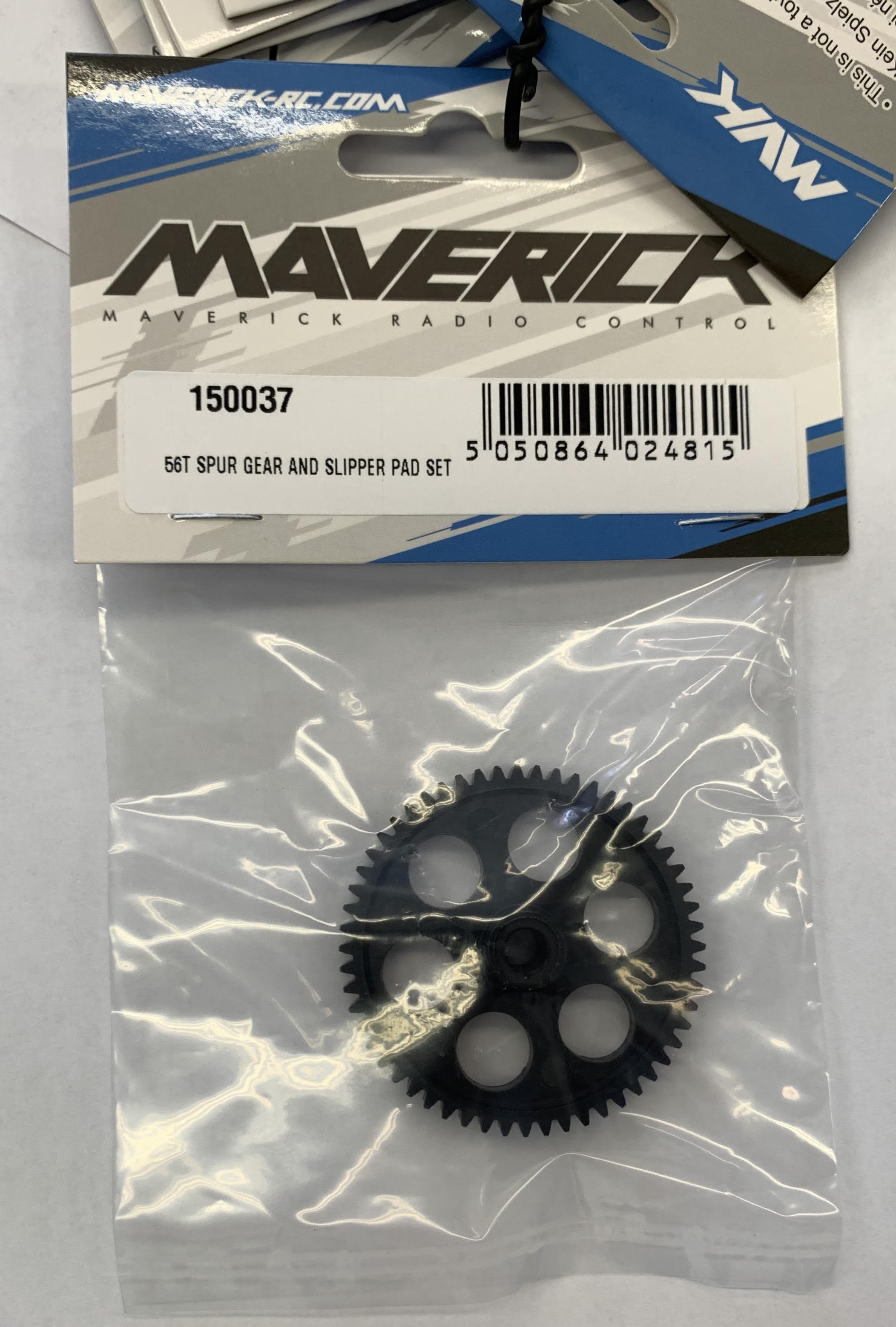 Maverick Mv150037 56T spur gear and slipper pad set 