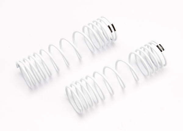 Traxxas 6858 Springs, rear (white) (progressive rate) (2)