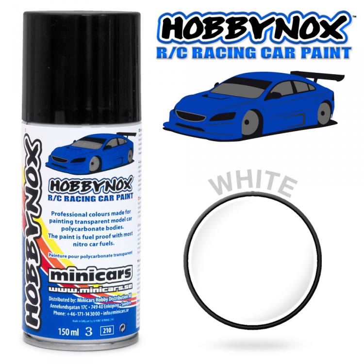 Hobbynox HN1100 White Spray Paint 150 ml