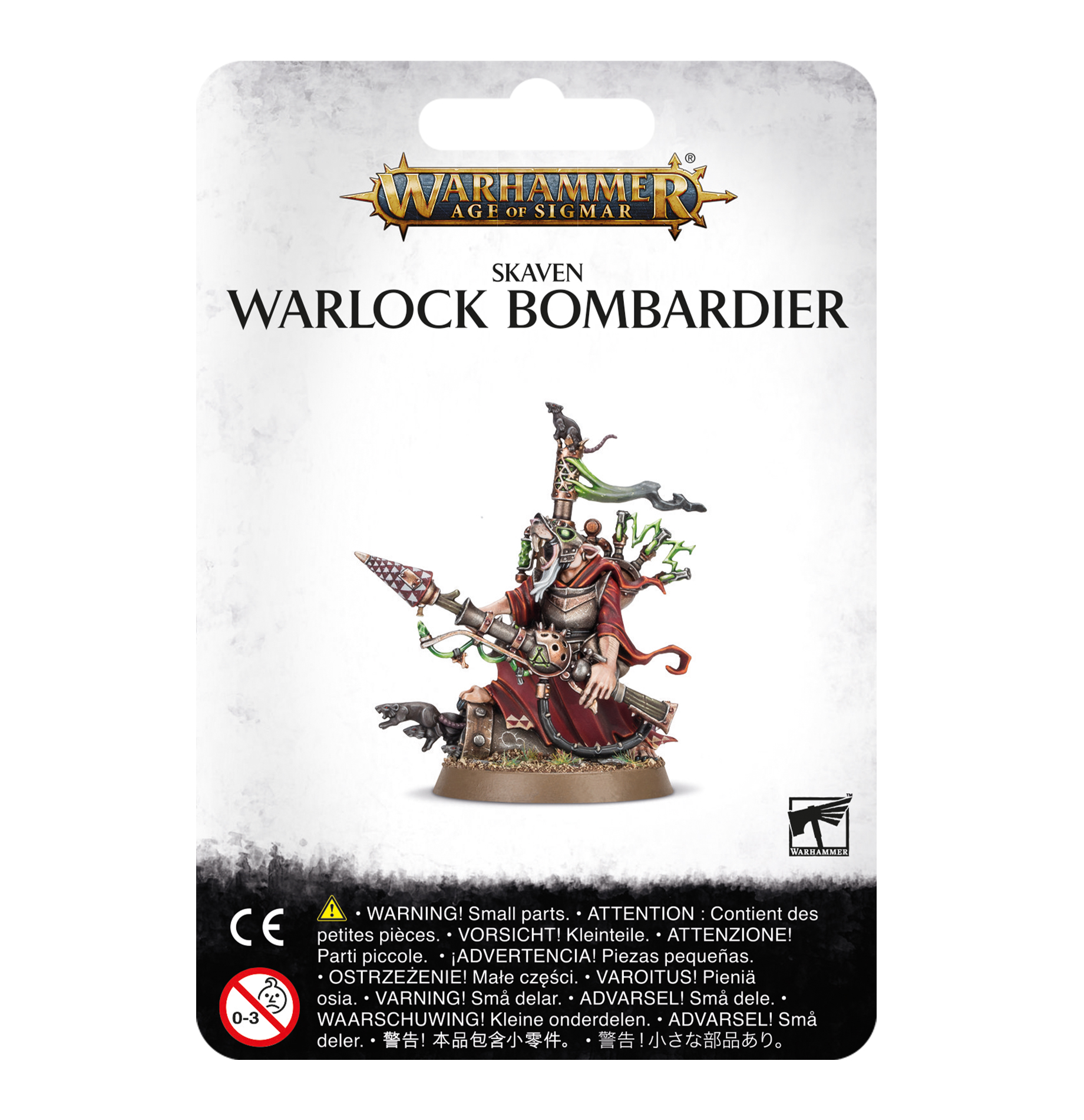 Warhammer 90-25 Skaven Warlock Bombardier