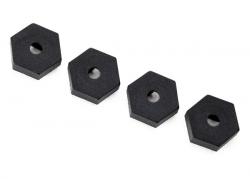 Traxxas 7669 Wheel hubs, hex (4)