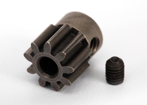 Traxxas 6745 Gear, 9T pinion (32-p) (mach. steel)/ set screw