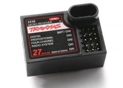Traxxas 2216 27mgzReceiver, micro, 4-channel