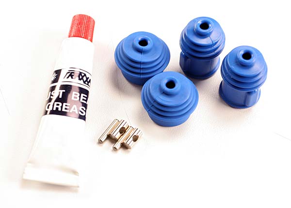 Traxxas 5129 Rebuild kit (for Revo®/Maxx® steel constant-velocity driveshafts) (includes pins, dustboots, & lube for 2 driveshafts assemblies)