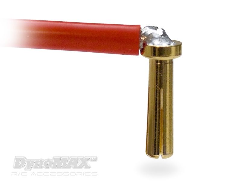Dynomax B9568 Connector Bullet 4mm Male Car 10pcs - 3