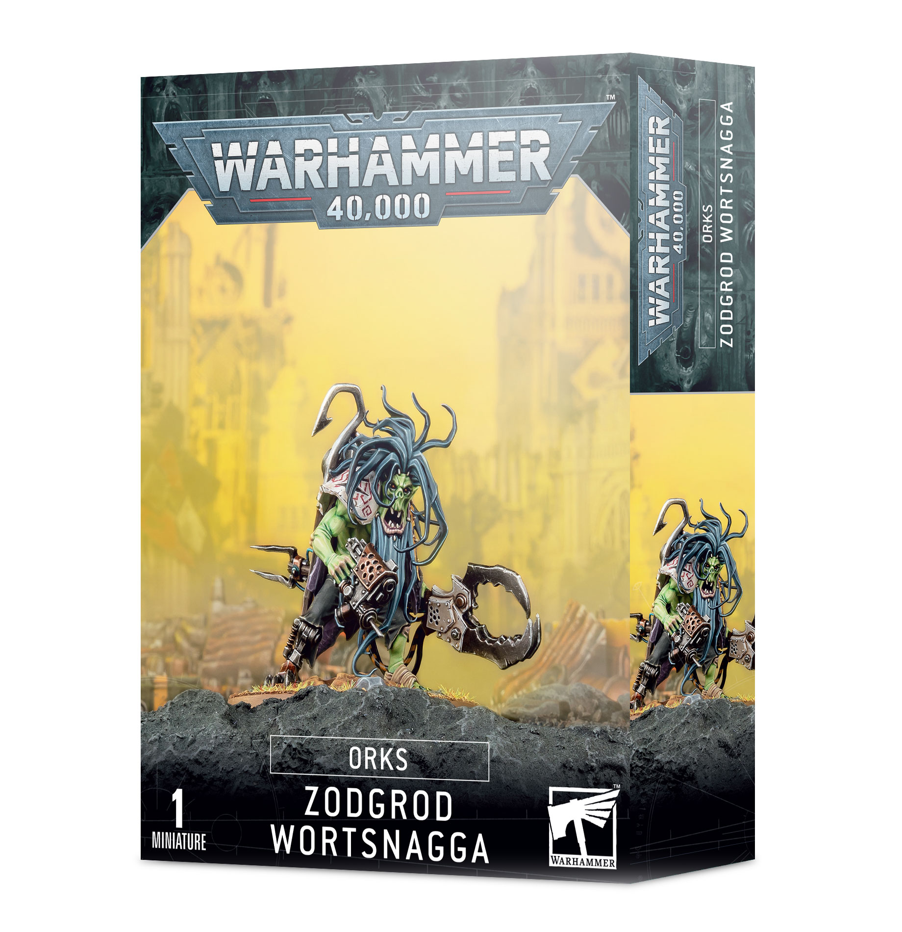 Warhamer 50-50 Orks: Zodgrod Wortsnagga