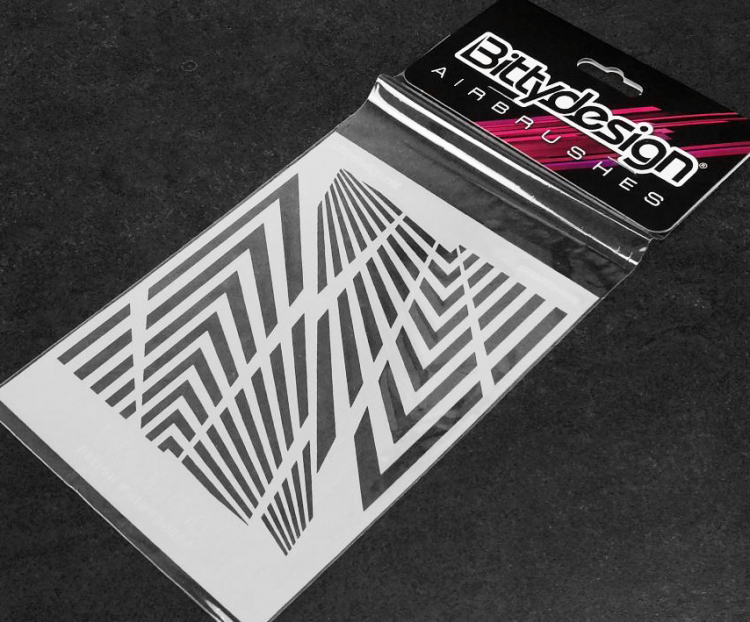 Bittydesign Vinyl Stencil - Ipnotic V4 Small
