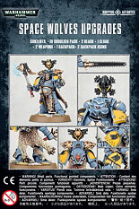 Warhammer 53-25 Space Wolves Primaris Upgrades
