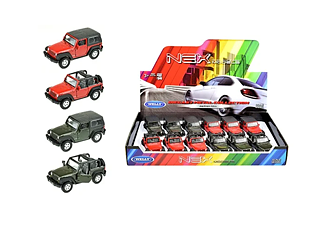 Welly Diecast metal collection Jeep Wrangler Rubicon