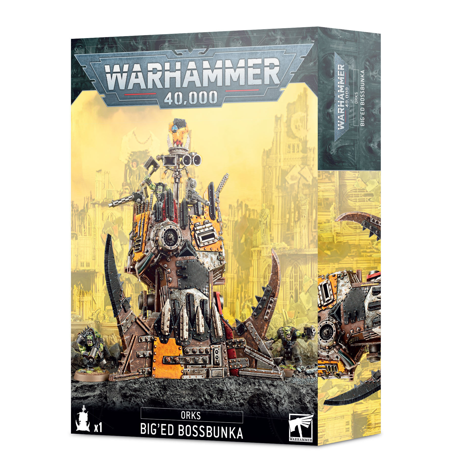 Warhamer 50-45 Orks: Big'ed Bossbunka
