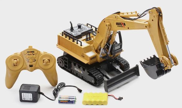Huina Grävmaskin med schaktblad 1:16 11CH 2,4 GHz RTR - 3