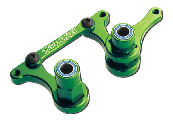 Traxxas 3743G Steering Bellcranks Alu Green