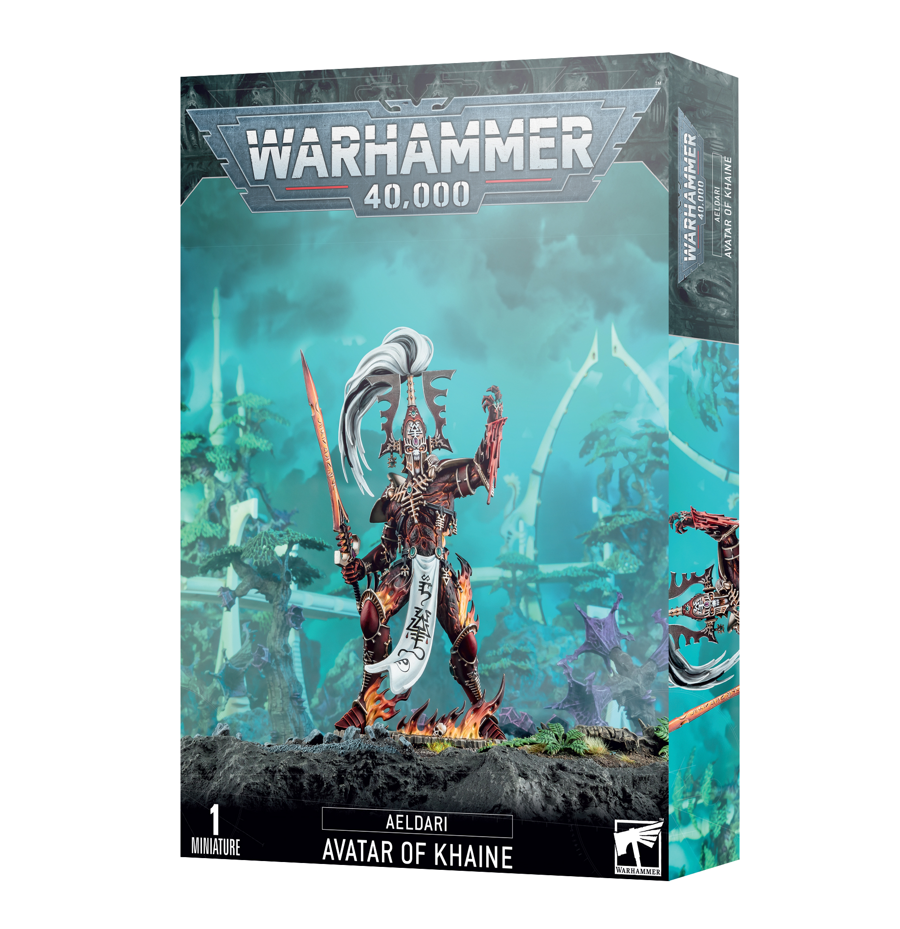 Warhammer 46-62 Aeldari avatar of khaine
