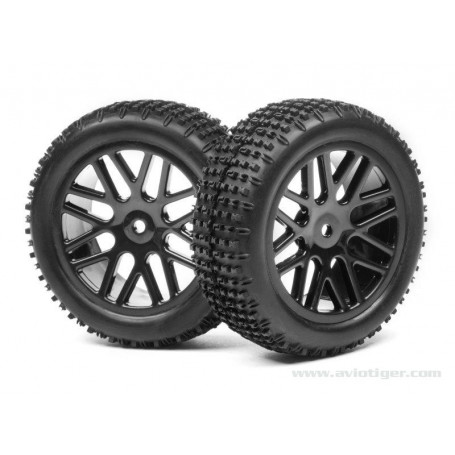 Wheel and Tire set Front Strada XB (2pcs)