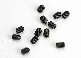 Traxxas 2743 Set (grub) screws 3mm hardened