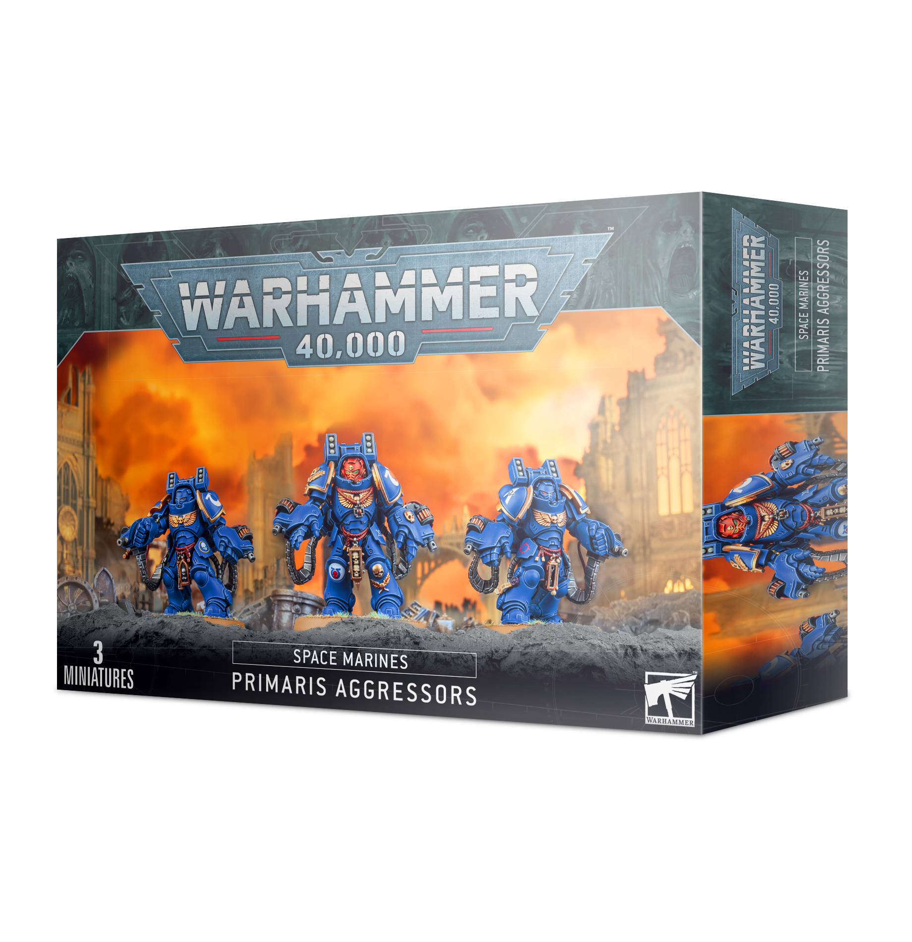 Warhamer 48-69 Space Marines: Aggressors Squad