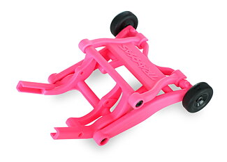Traxxas 3678P Wheelie bar, assembled (pink) (fits Stampede, Rustler, Bandit series)