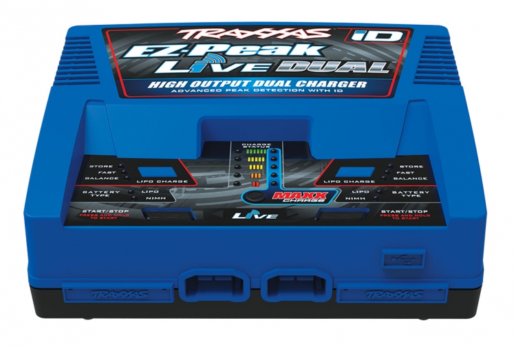 Traxxas 2973 EZ-Peak Live Dual 26A NiMH/LiPo Charger Auto iD - 5