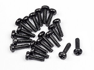 HPI 114288 BUTTON HEAD SCREW M1.7X6MM (20PCS)