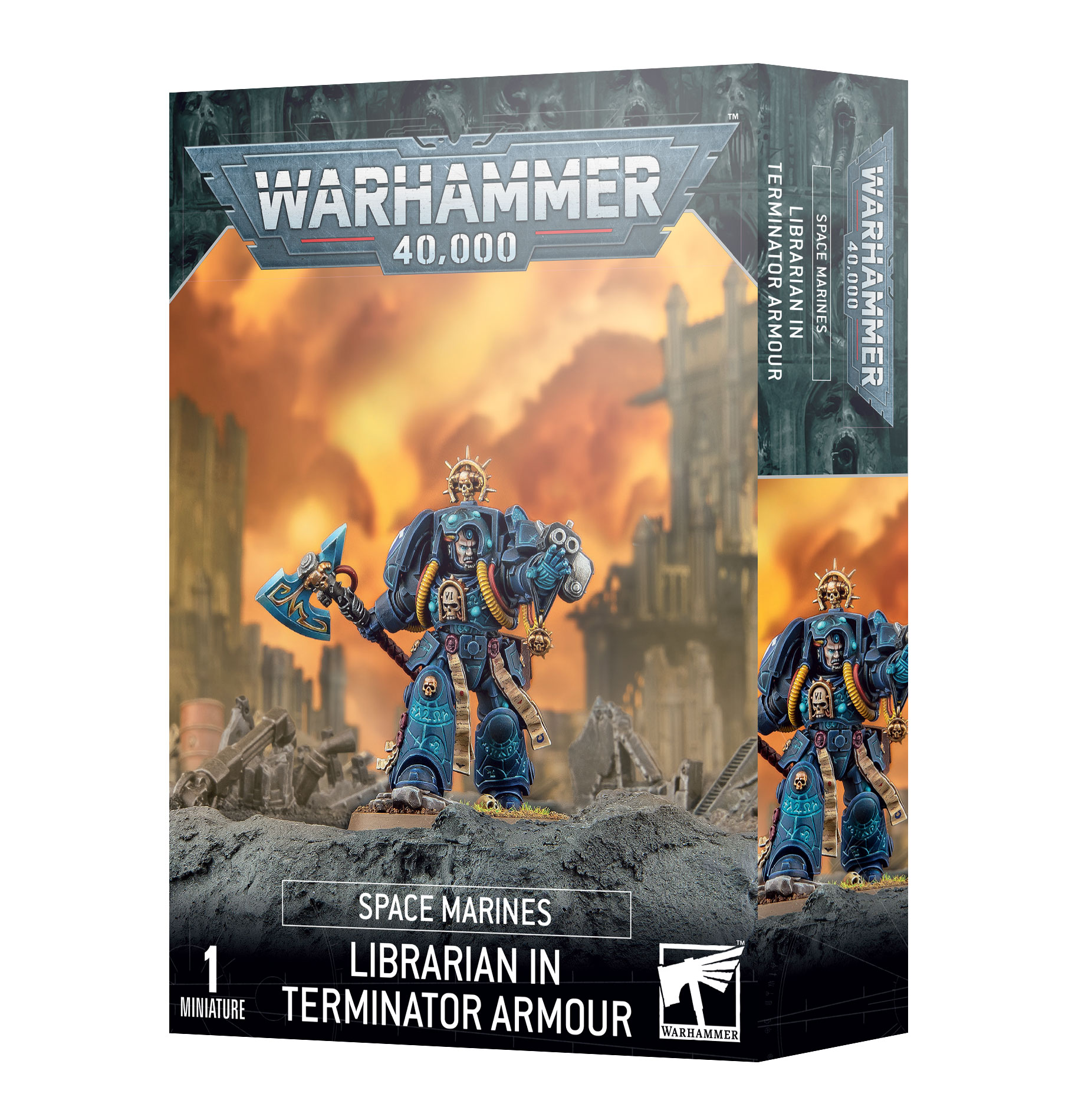 Warhammer 48-06 Space Marines: Librarian in Terminator Armour