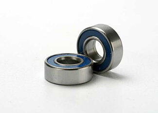 Traxxas 5116 Ball bearings, blue rubber sealed (5x11x4mm)