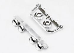 Traxxas 5634 Lightbar, front bumper (chrome) (1), roof lightbar (chrome) (1) 