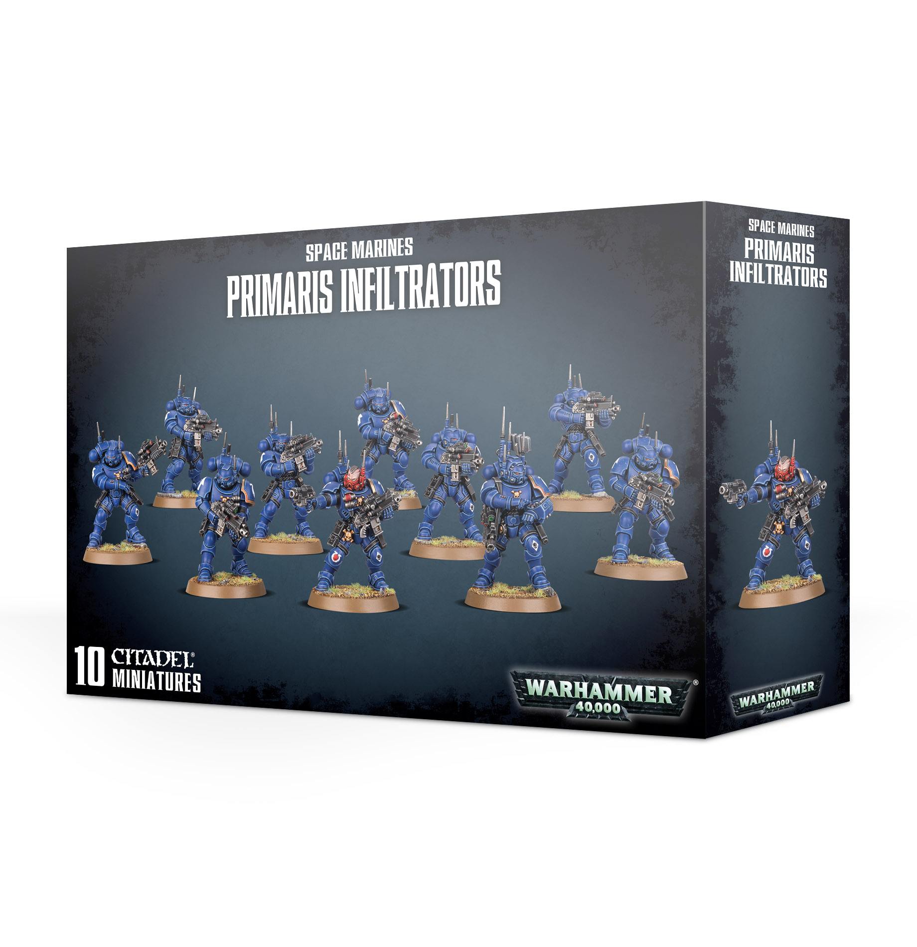 Warhammer 48-97 Space Marines Primaris Infiltrators