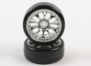 Tamiya 54021Drift tire on wheels (2pcs)